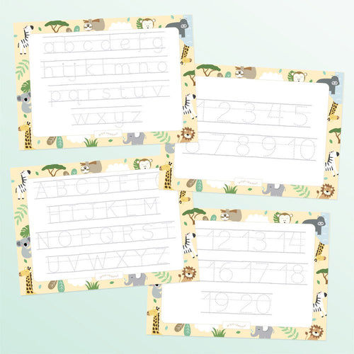 Letters & Numbers Writing Mats