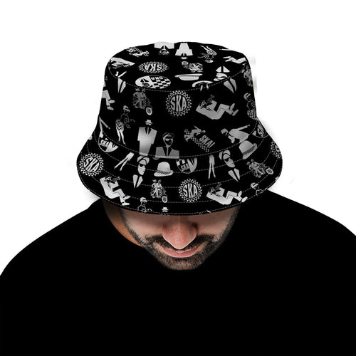 SKA Sticker Print Bucket Hat