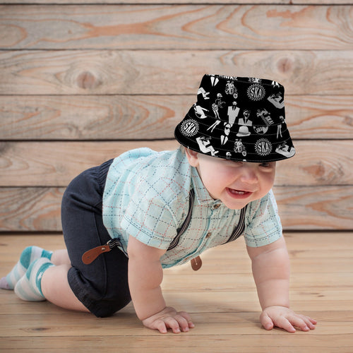 SKA Sticker Print Bucket Hat