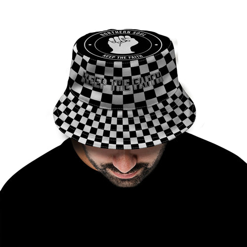 Northern Soul Keep The Faith Bucket Hat