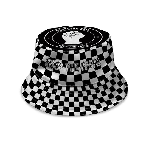 Northern Soul Keep The Faith Bucket Hat