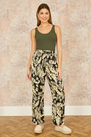 Yumi Green Fine Knit Vest Top