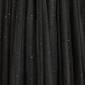 Yumi Black Sparkle Mesh Tulle Skirt
