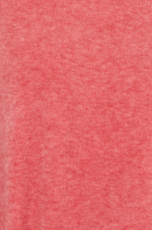 Yumi Pink Knitted Balloon Sleeve Jumper