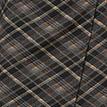 Yumi Black Check Wrap Skirt With Buckle
