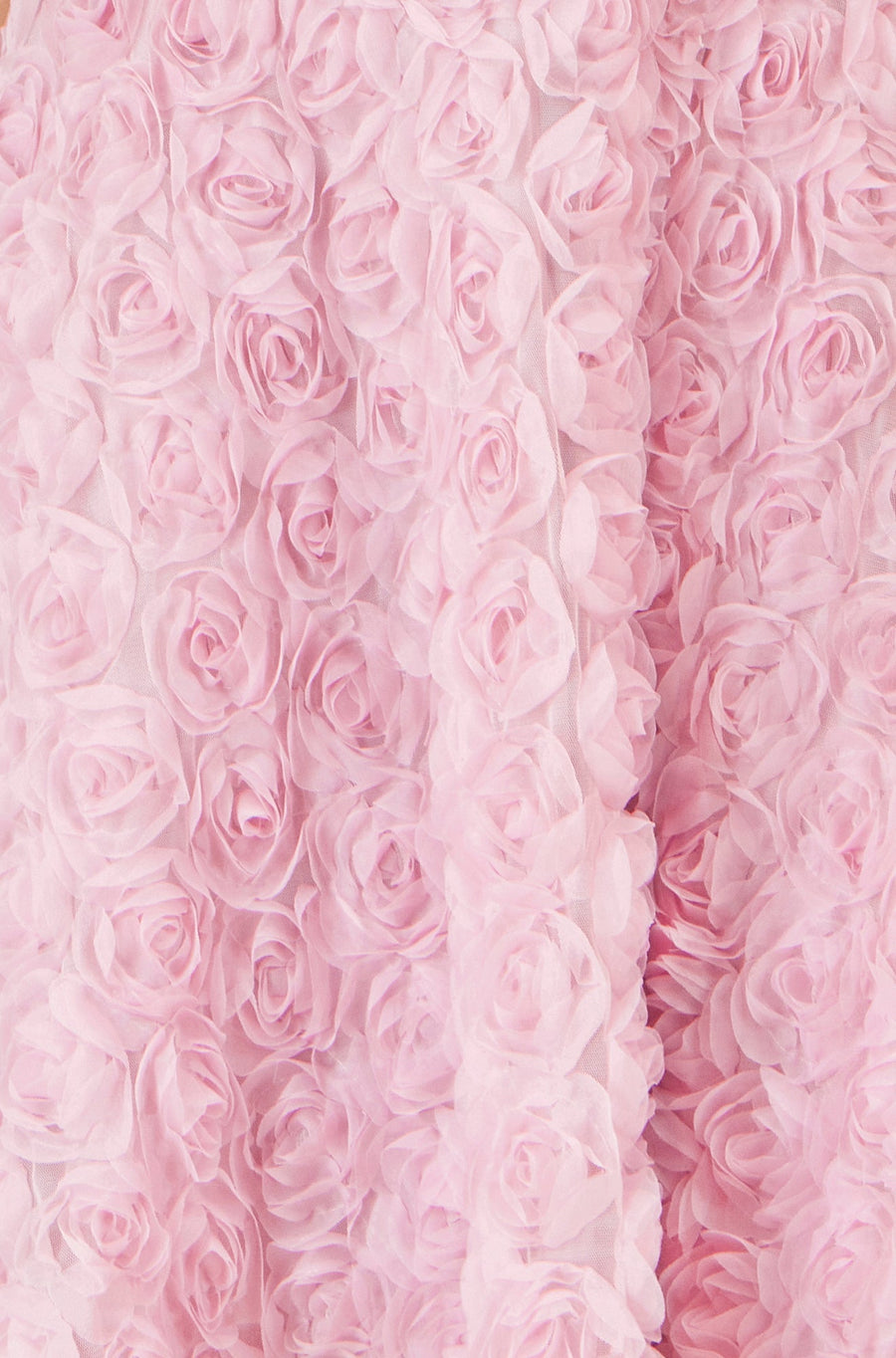 Yumi Pink Applique Floral Skater Dress
