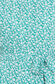 Yumi Green Ditsy Culotte Jumpsuit
