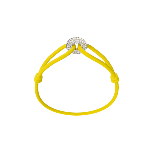 Golden Soho Pavé Cord Bracelet