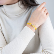 Silver Soho Cord Bracelet
