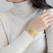 Blue Soho Cord Bracelet