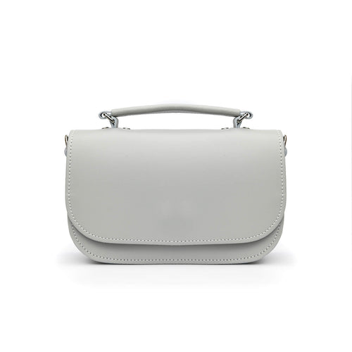 Aura Handmade Leather Bag - Ghost