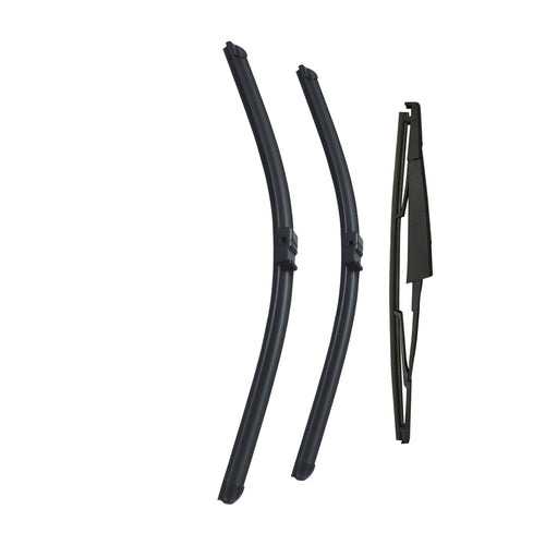 PEUGEOT 207 Hatchback Feb 2006 to Mar 2013 Wiper Blade Set - Easy Fit Video Tutorial