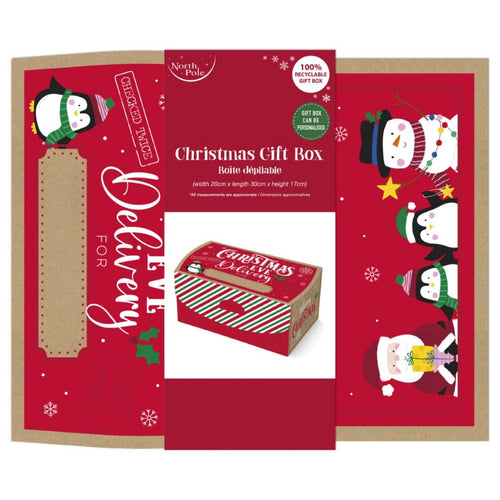 Christmas Eve Flat Pack Box