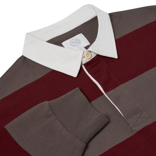 M&S Striped Cotton Rugby Shirt