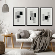 Abstract Art Painting | Set of 3 Abstract Wall art Prints