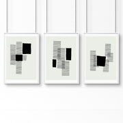 Abstract Artwork Prints | Set of 3 Abstract Wall art Prints