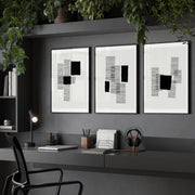 Abstract Artwork Prints | Set of 3 Abstract Wall art Prints