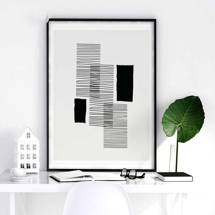 Abstract Artwork Prints | Set of 3 Abstract Wall art Prints