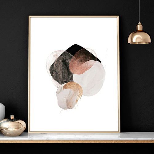 Abstract wall pictures | set of 3 wall art prints