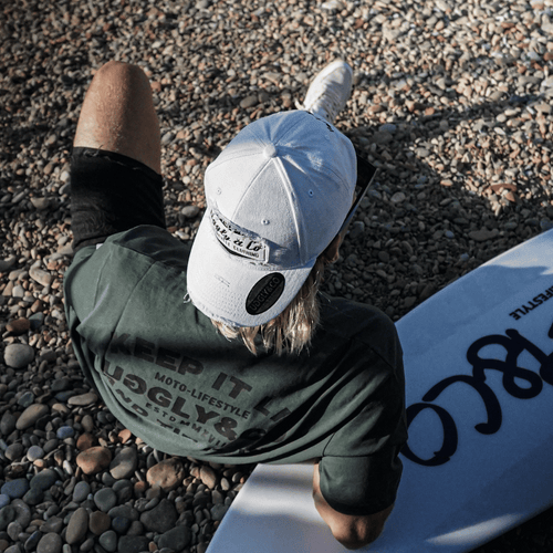 White Diamond Vintage Cap