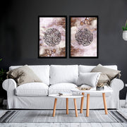 Wall frames Islamic | Set of 2 wall art prints