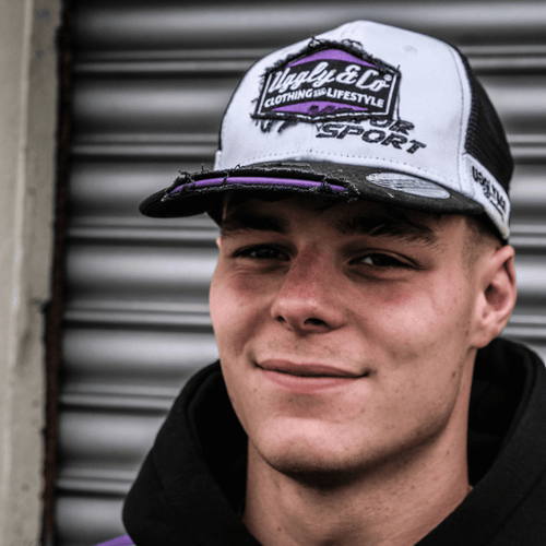 Purple Diamond Trucker Hat x JDM Racing