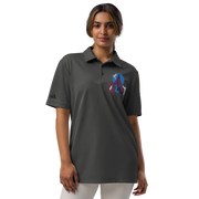 adidas space-dyed polo