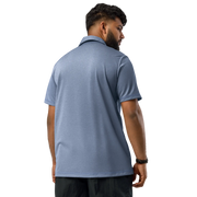 adidas space-dyed polo