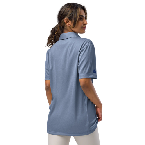 adidas space-dyed polo