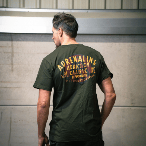 Green Adrenaline Addiction Tee
