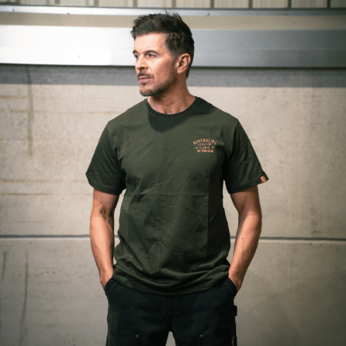 Green Adrenaline Addiction Tee