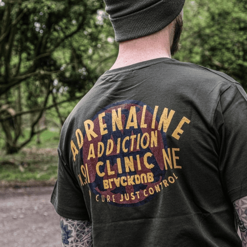Green Adrenaline Addiction Tee