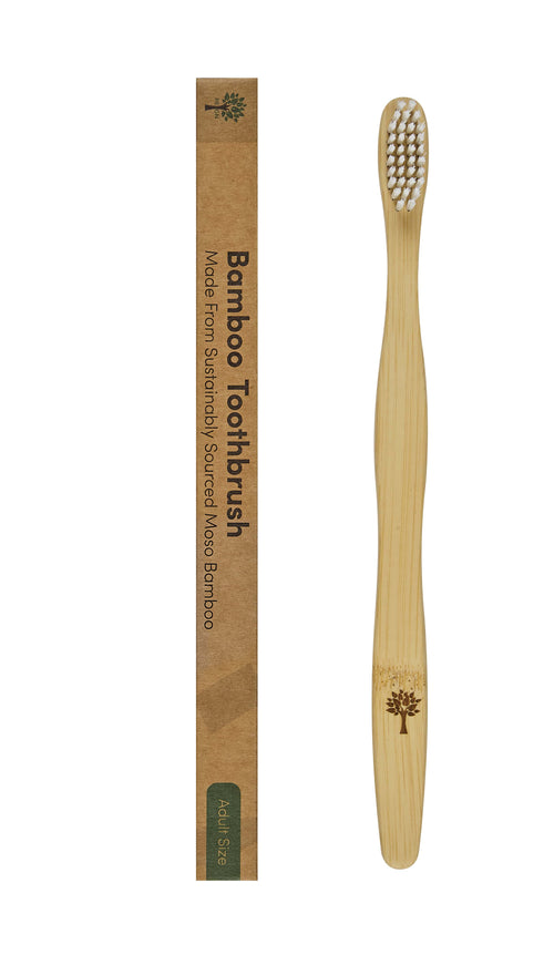 Adult Bamboo Eco Friendly Toothbrush - 1 Pack
