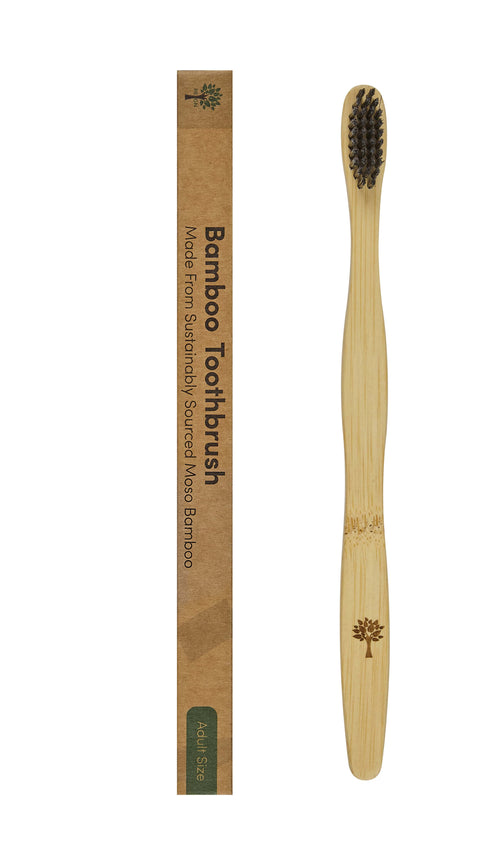 Adult Bamboo Eco Friendly Toothbrush - 1 Pack