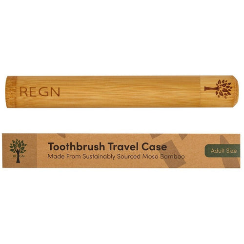 Adult Bamboo Toothbrush Case | Plastic Free Eco Case