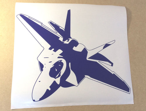 Fighter Jet Airplane Wall Sticker – Military Aircraft Room Decor