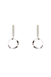 Alexa Tortoiseshell Drop Earrings