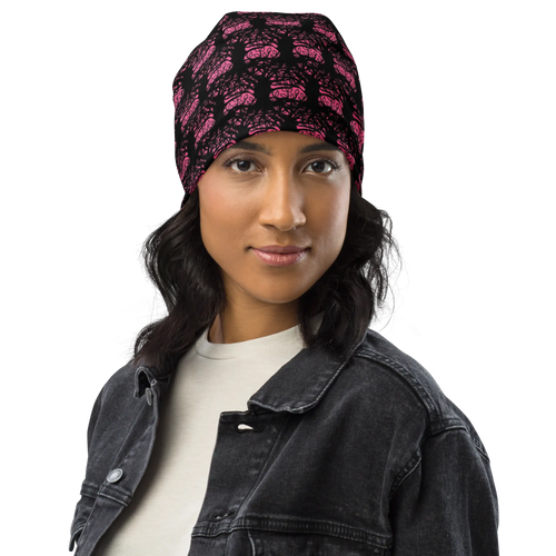 Roots Print Beanie