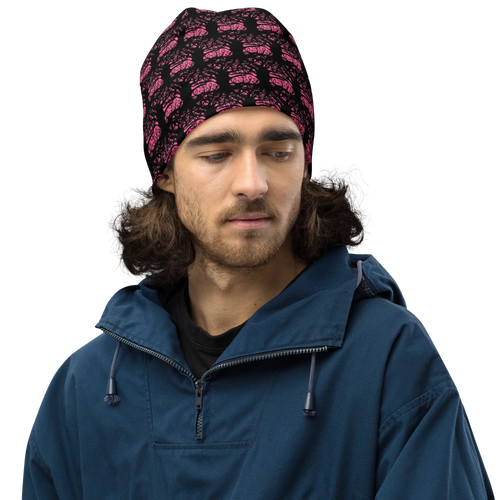 Roots Print Beanie