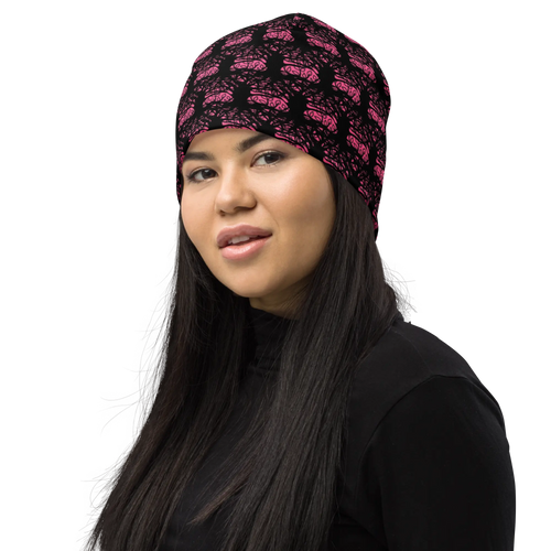 Roots Print Beanie