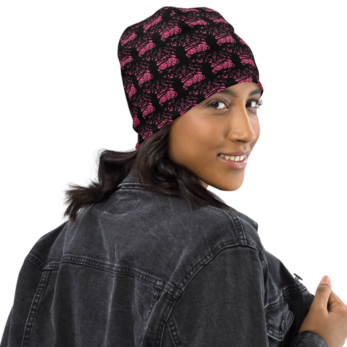 Roots Print Beanie