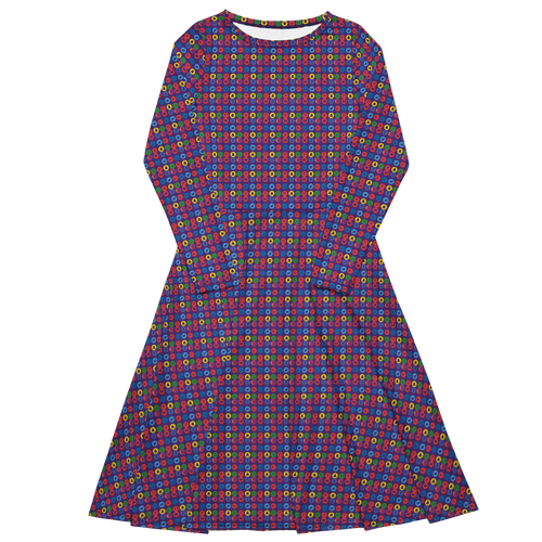 Creator long sleeve midi dress