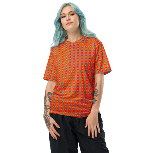 Te Amo Recycled unisex sports jersey