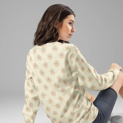 Tao Sun Creamy White Unisex Sweatshirt