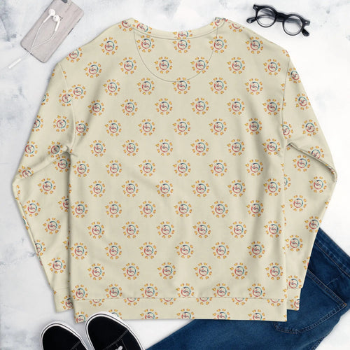 Tao Sun Creamy White Unisex Sweatshirt