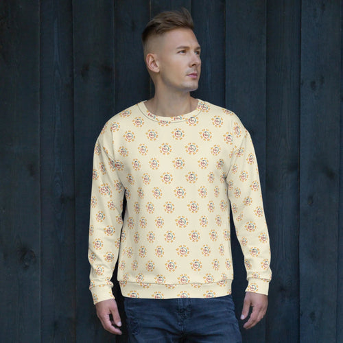 Tao Sun Creamy White Unisex Sweatshirt