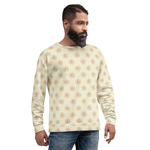Tao Sun Creamy White Unisex Sweatshirt