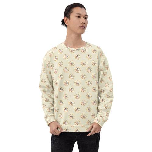 Tao Sun Creamy White Unisex Sweatshirt