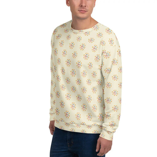 Tao Sun Creamy White Unisex Sweatshirt