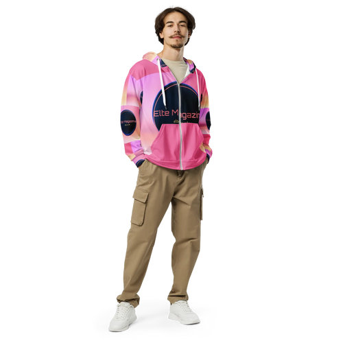 Recycled Unisex zip hoodie
